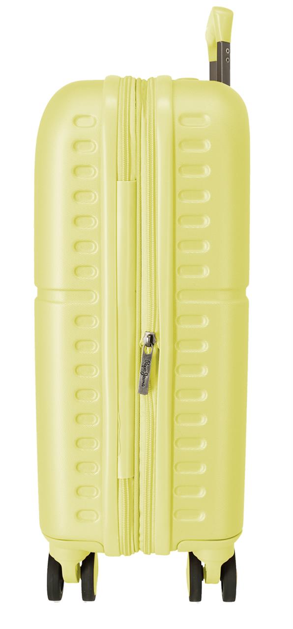 768862H TROLLEY ABS 55CM. C/EXP. 4R. PJL HIGHLIGHT GELB