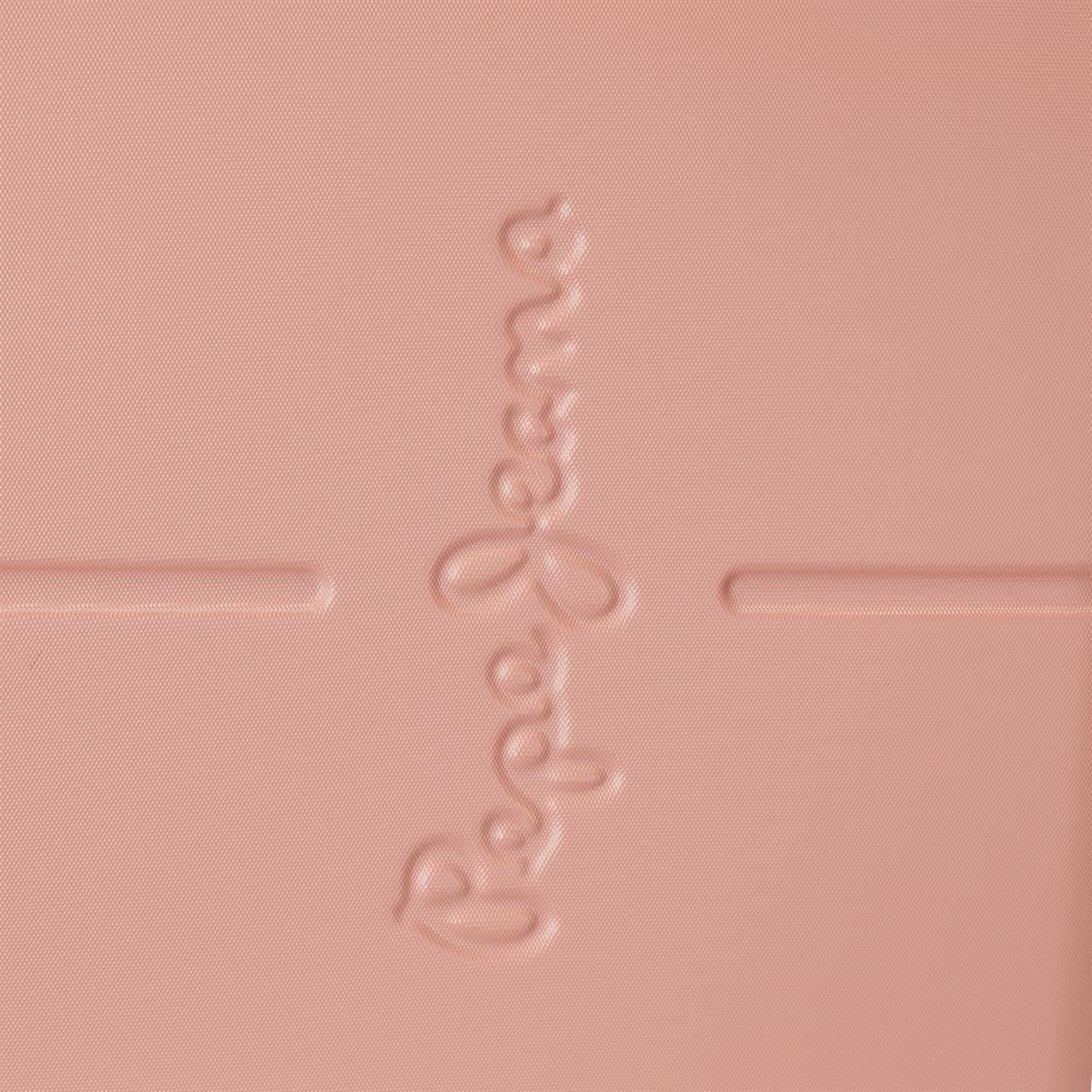 7689224 TROLLEY ABS 70CM. C/EXP. 4R. PJL HIGHLIGHT ROSE CLAIR