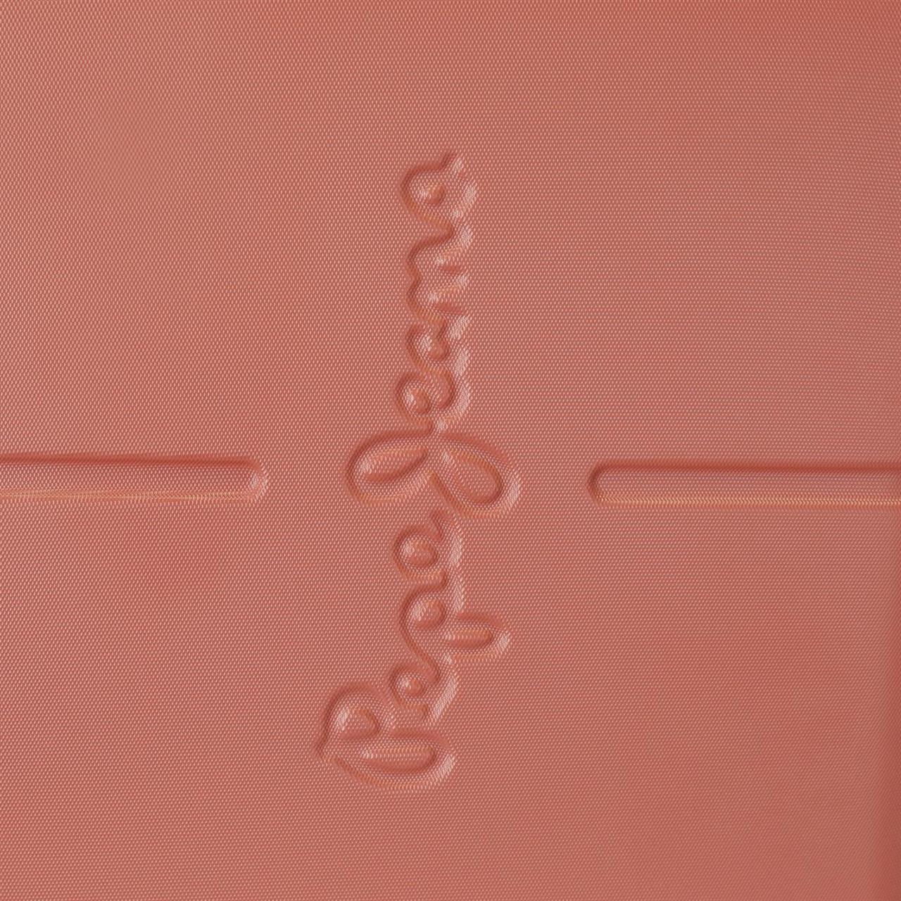 7689226 TROLLEY ABS 70CM. C/EXP. 4R. PJL HIGHLIGHT TERRACOTTA