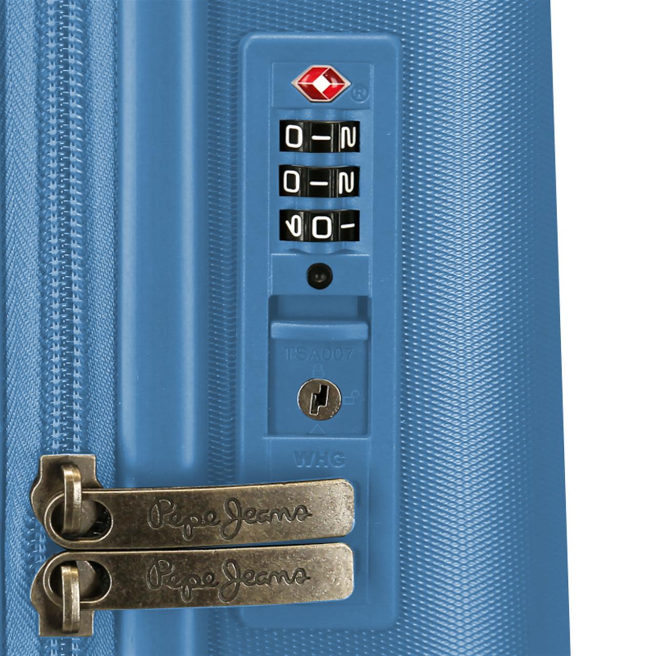768922I TROLLEY ABS 70CM. C/EXP. 4R. HIGHLIGHT BLAU