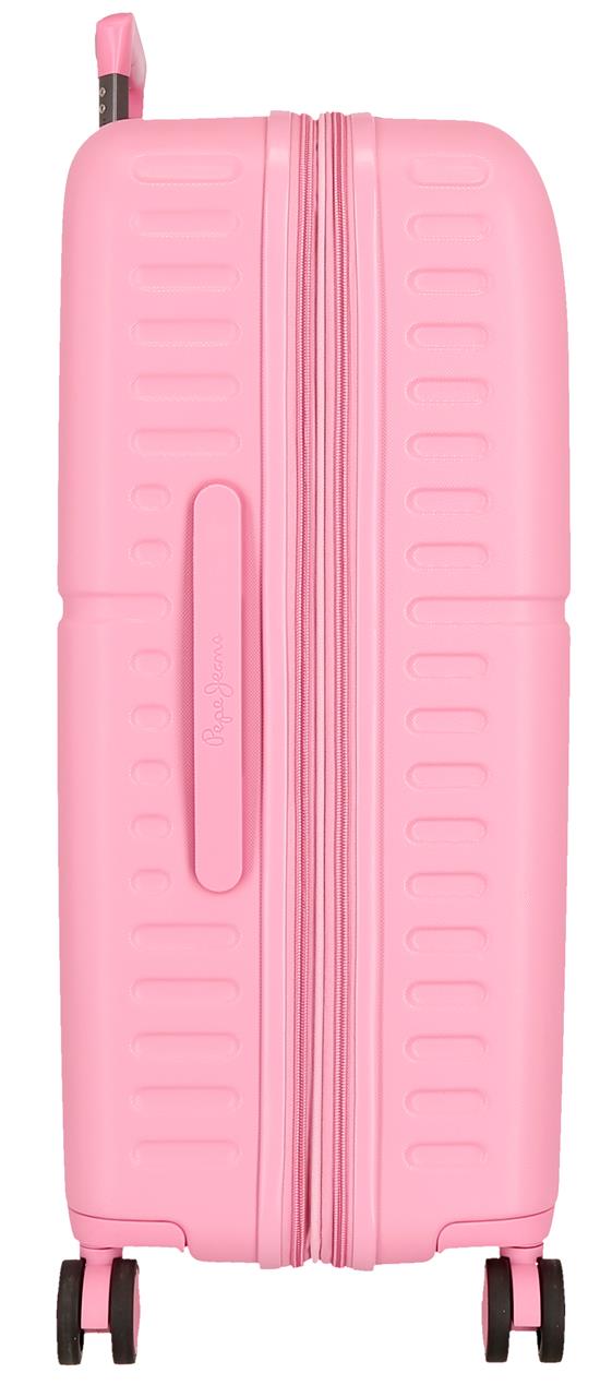 768922E TROLLEY ABS 70CM. C/EXP. 4R. PJL HIGHLIGHT ROSA