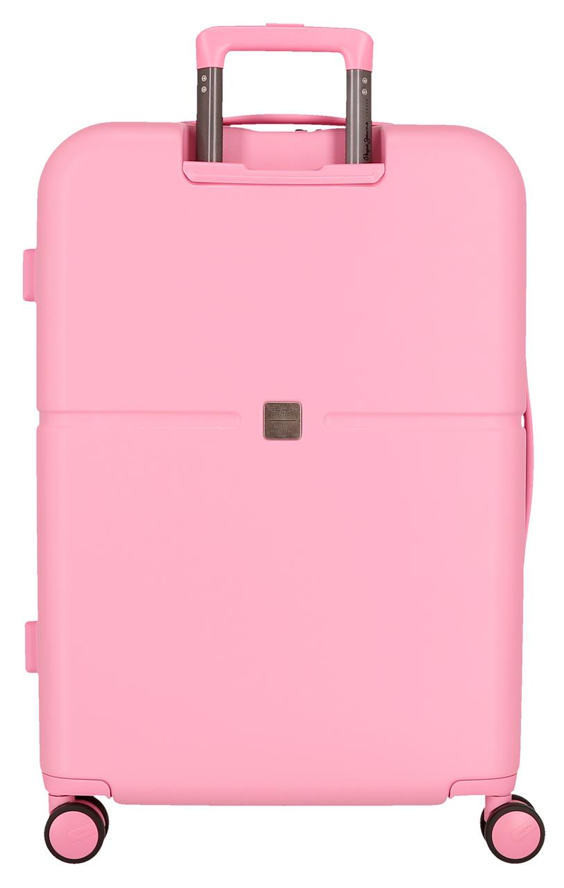 768922E TROLLEY ABS 70CM. C/EXP. 4R. PJL HIGHLIGHT ROSA