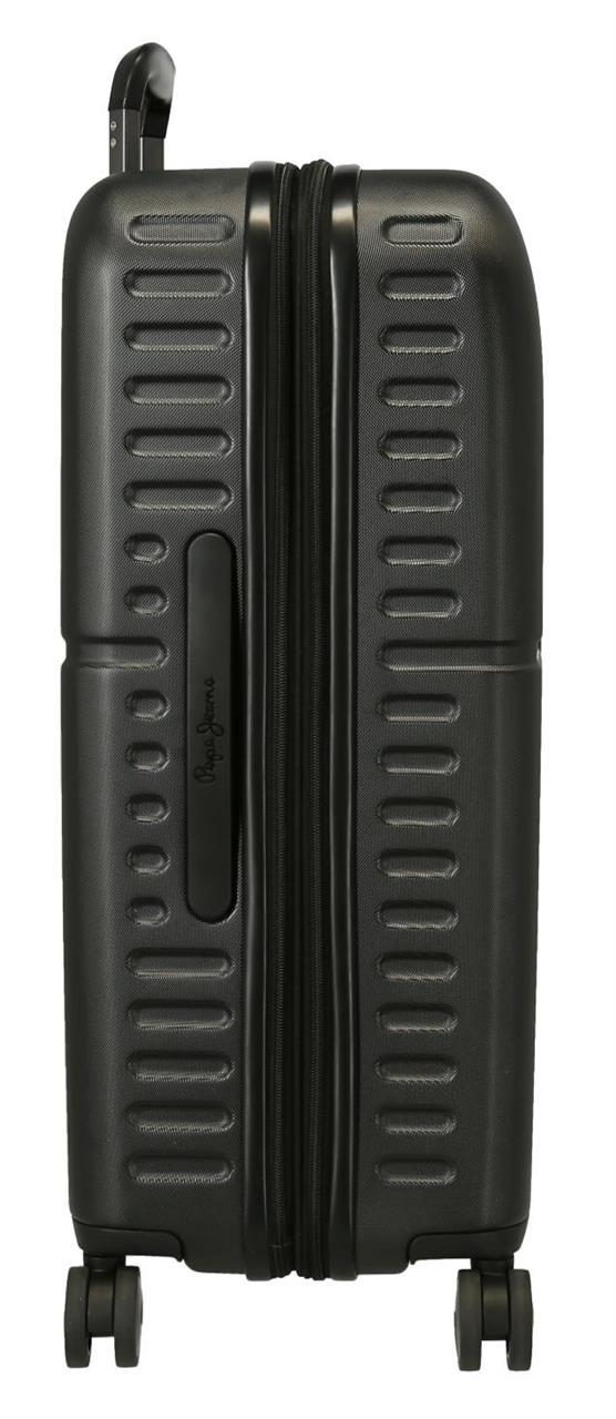 7689521 SET/2 TROLLEY ABS 55-70CM. 4R. PJL SURFLÉCHANT NOIR