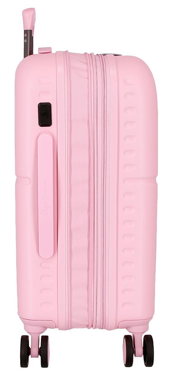 768862C TROLLEY ABS 55CM. C/EXP. 4R. PJL HIGHLIGHT HELLROSA