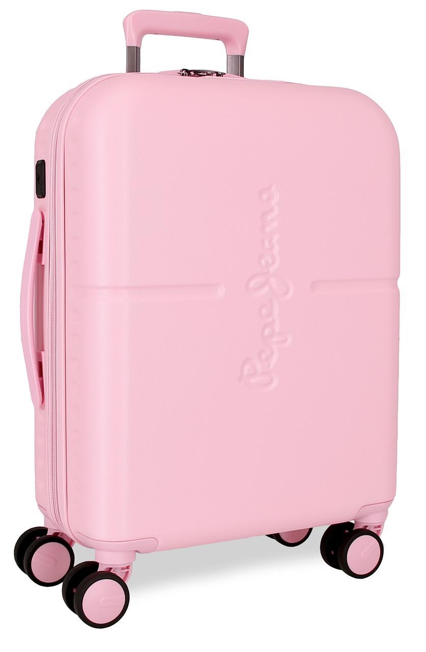 768862C TROLLEY ABS 55CM. C/EXP. 4R. PJL HIGHLIGHT HELLROSA