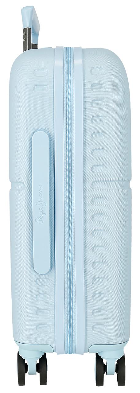 7699534 SET/2 TROLLEY ABS 55-70CM. 4R. PJL ACCENT AZUL CLARO