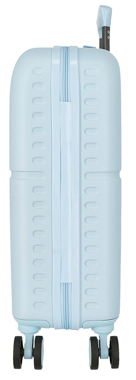 7699534 SET/2 TROLLEY ABS 55-70CM. 4R. PJL ACCENT AZUL CLARO