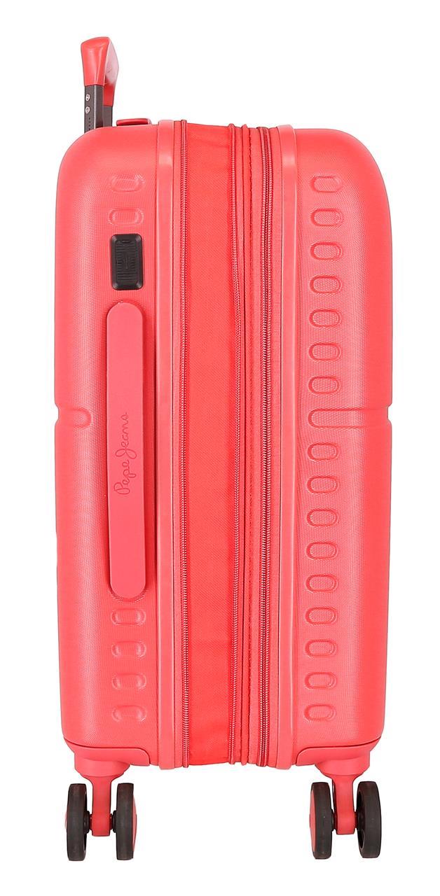 768862D TROLLEY ABS 55CM. C/EXP. 4R. PJL HIGHLIGHT CORAL