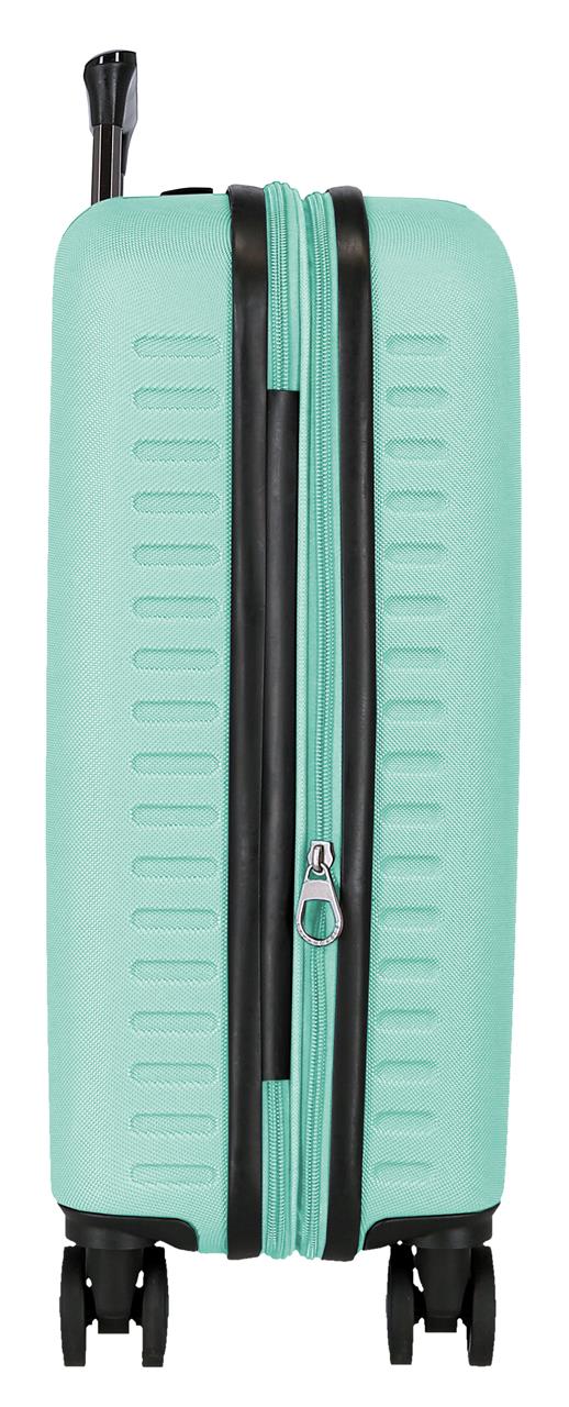 7568646 TROLLEY ABS 55CM. C/EXP. 4R. PJL MONTANA TURQUESA AZ