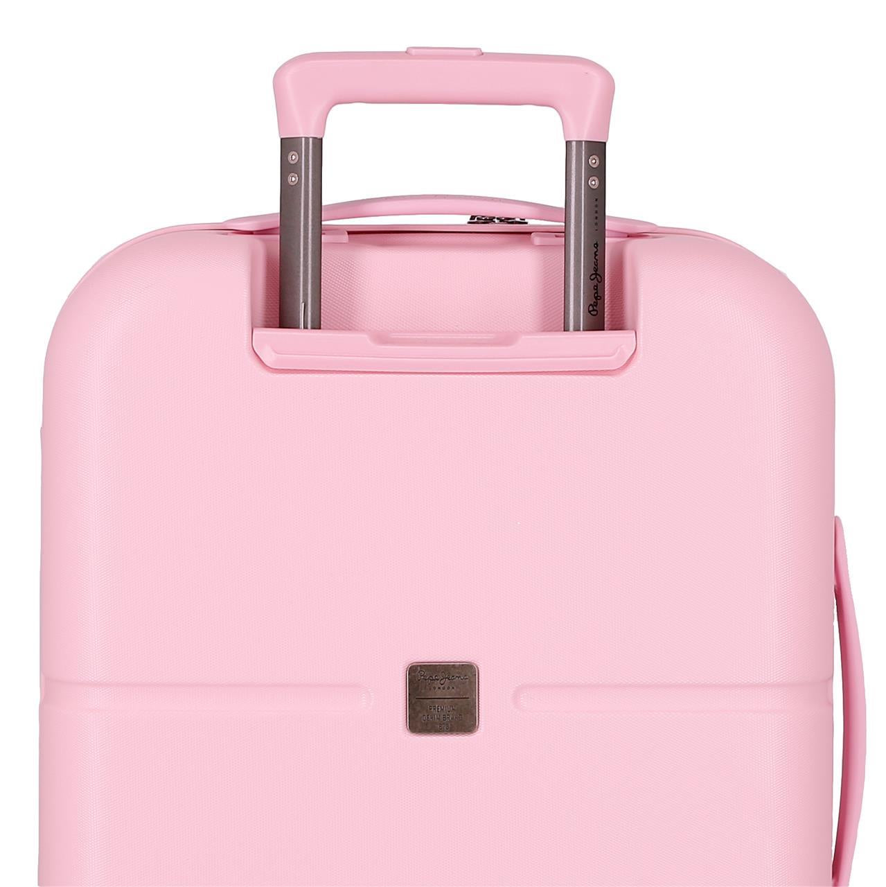 768912C TROLLEY ABS 55CM. 4R. PJL HIGHLIGHT HELLROSA