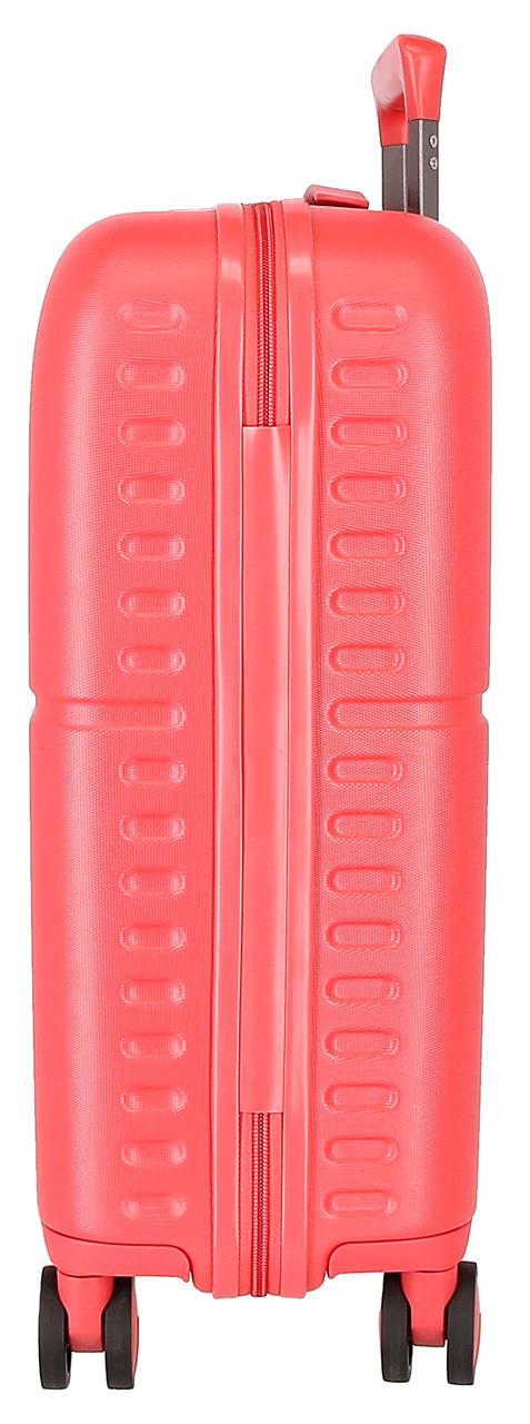 768912D TROLLEY ABS 55CM. 4R. PJL HIGHLIGHT CORAL