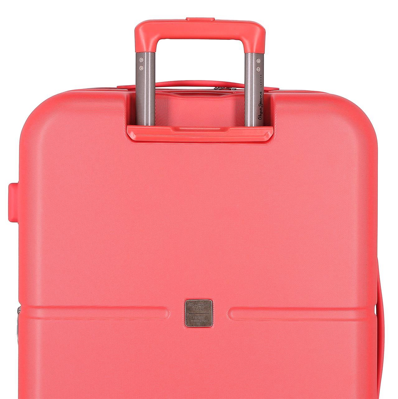 768922D TROLLEY ABS 70CM. C/EXP. 4R. PJL HIGHLIGHT CORAL
