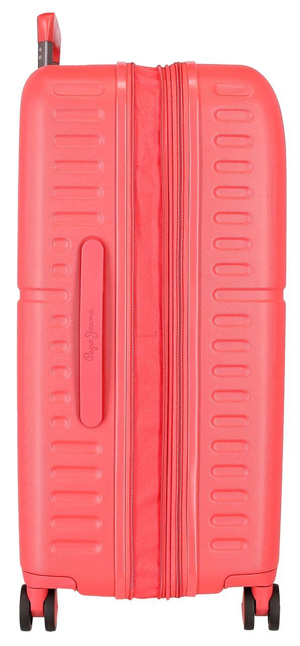 768922D TROLLEY ABS 70CM. C/EXP. 4R. PJL HIGHLIGHT CORAL