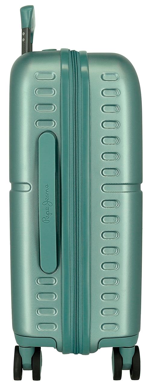 768952B SET/2 TROLLEY ABS 55-70CM. 4R. PJL MOULANT TURQUOISE