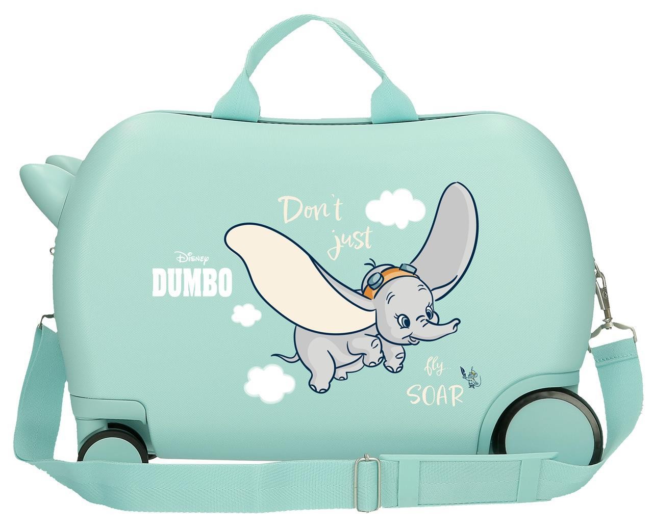 4411041 Maleta INF.ABS 4R.(2 MULTI.) 45CM. DUMBO FLY Turks