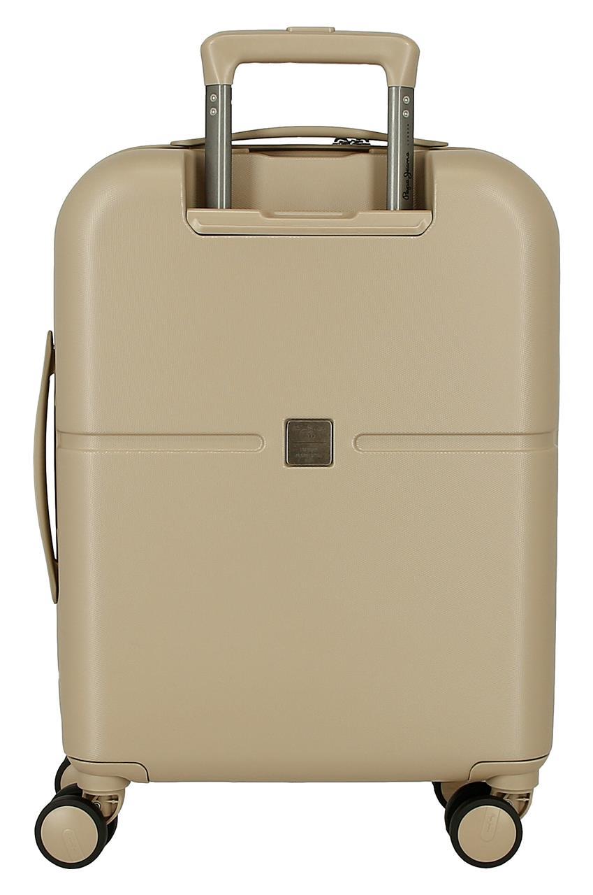 7699138 TROLLEY ABS 55CM. 4R. PJL ACCENT BEIGE CHAMPAGNE