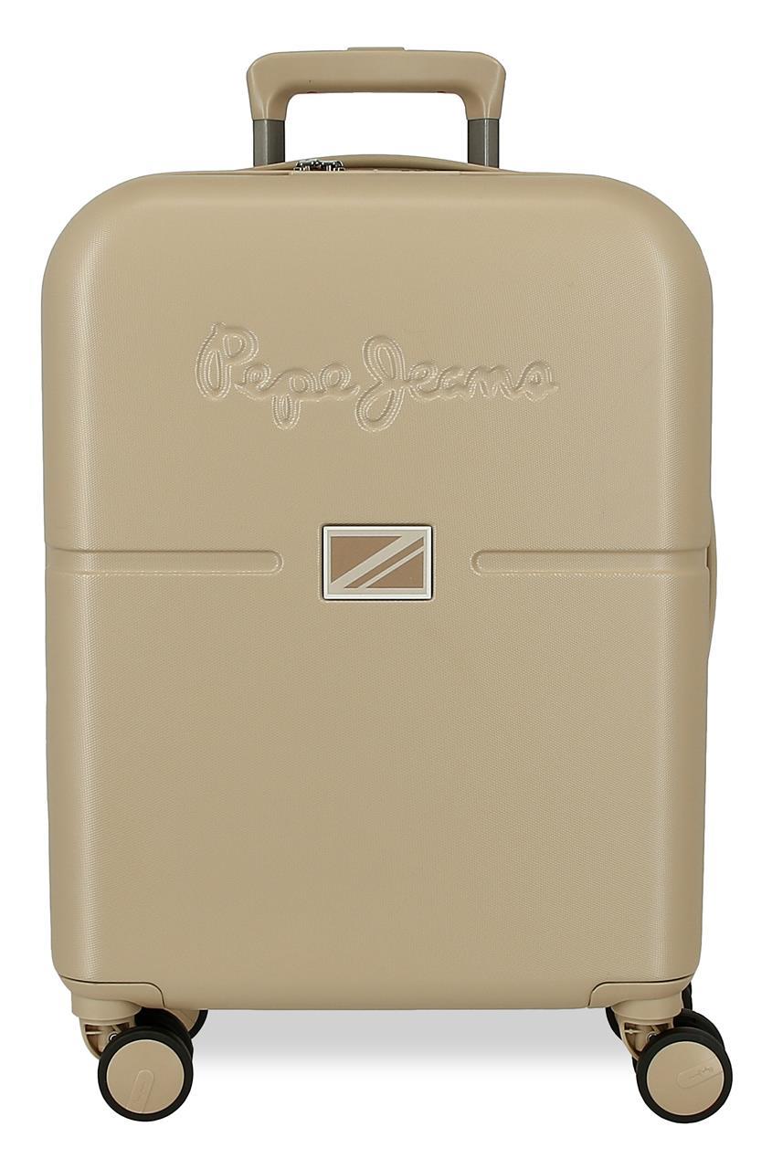 7699138 TROLLEY ABS 55CM. 4R. PJL ACCENT BEIGE CHAMPAGNE