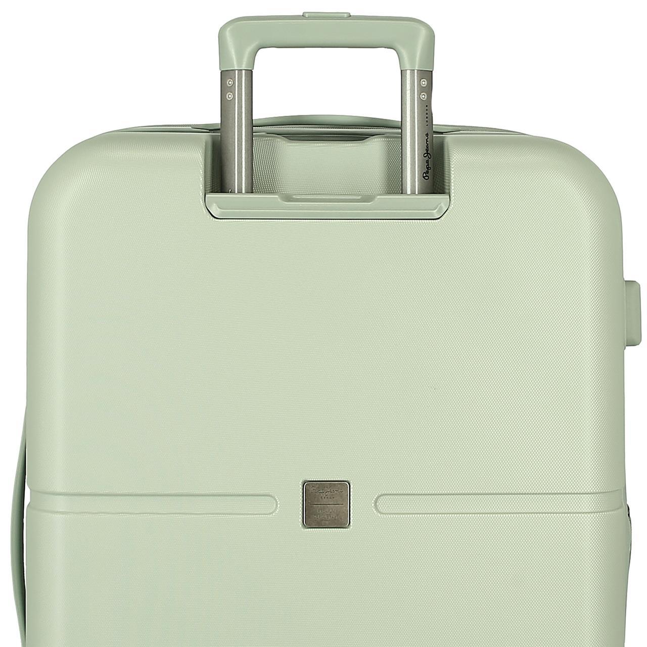 7699239 TROLLEY ABS 70CM. C/EXP. 4R. PJL ACCENT VERDE VINTAG