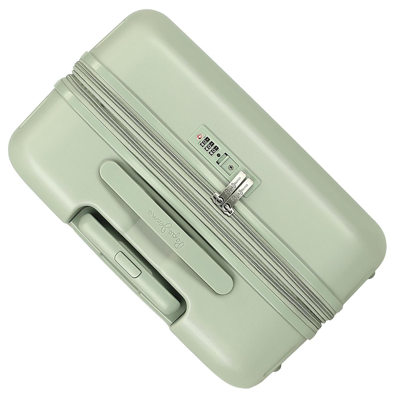 7699239 TROLLEY ABS 70CM. C/EXP. 4R. PJL ACCENT VERDE VINTAG