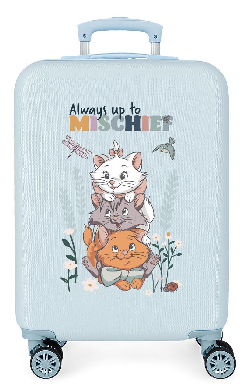 4461423 TROLLEY ABS 55CM.4R.BEFORE THE BLOOM Aristogatos