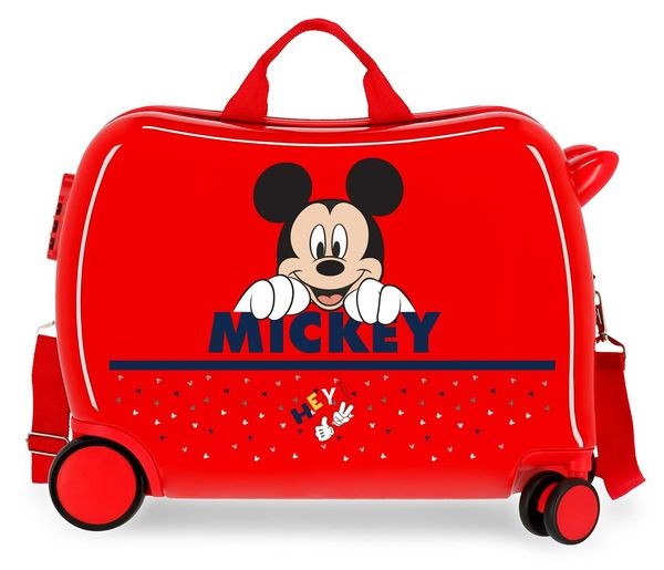 Children's suitcase HAPPY MICKEY ASA Red