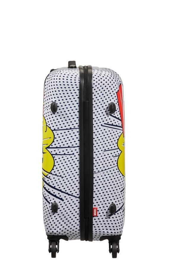 Medium suitcase CAPITAN AMERICA POP ART