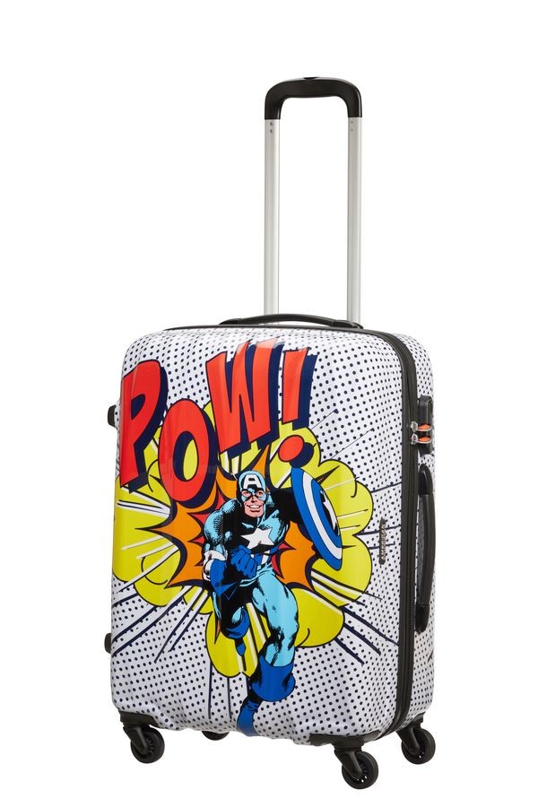 Medium suitcase CAPITAN AMERICA POP ART