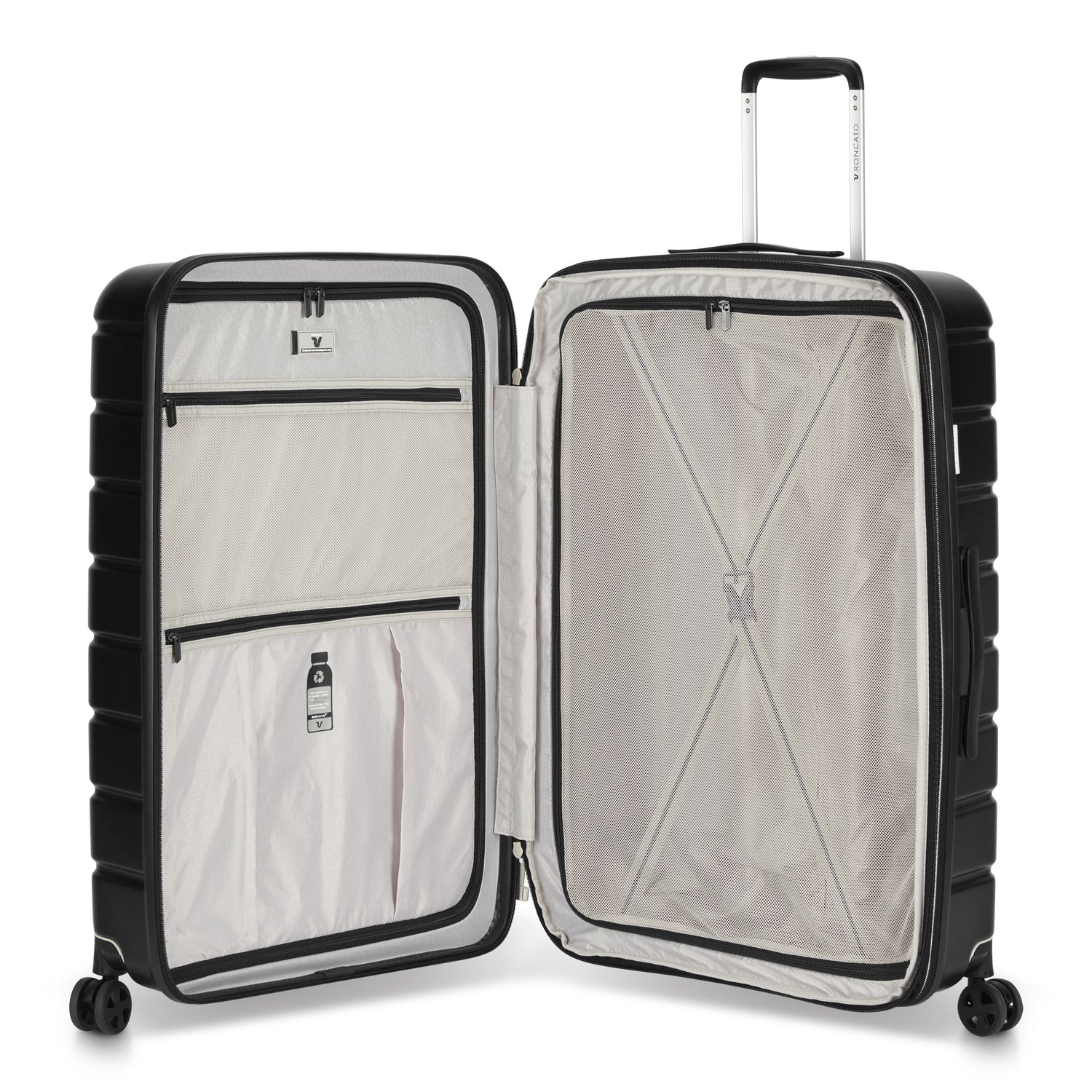 RONCATO RELIFE Maleta Grande Extensible con Ruedas removibles