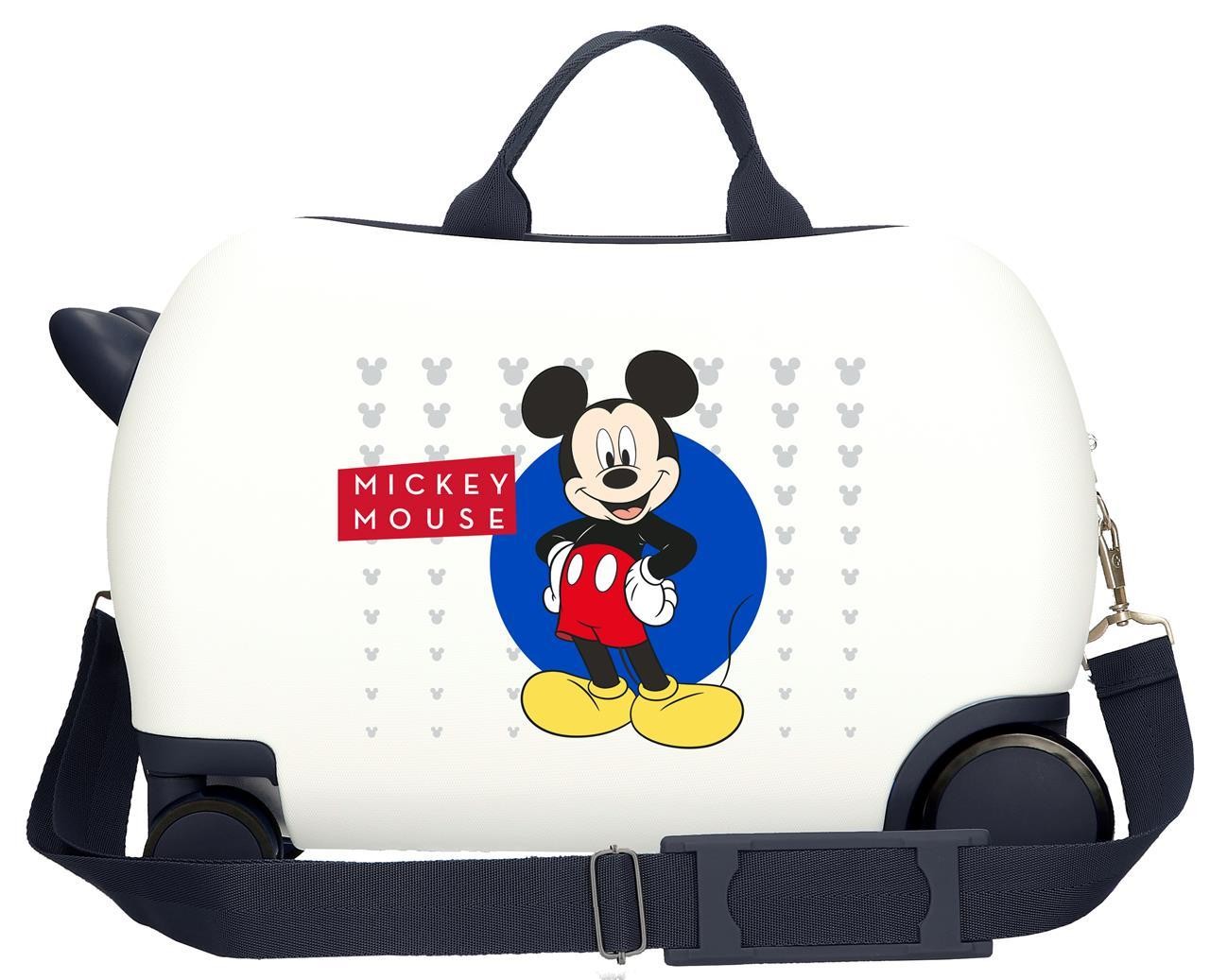 4681062 Maleta INF.ABS 4R.(2 MULTI.) 45CM. MICKEY ENJOY THE
