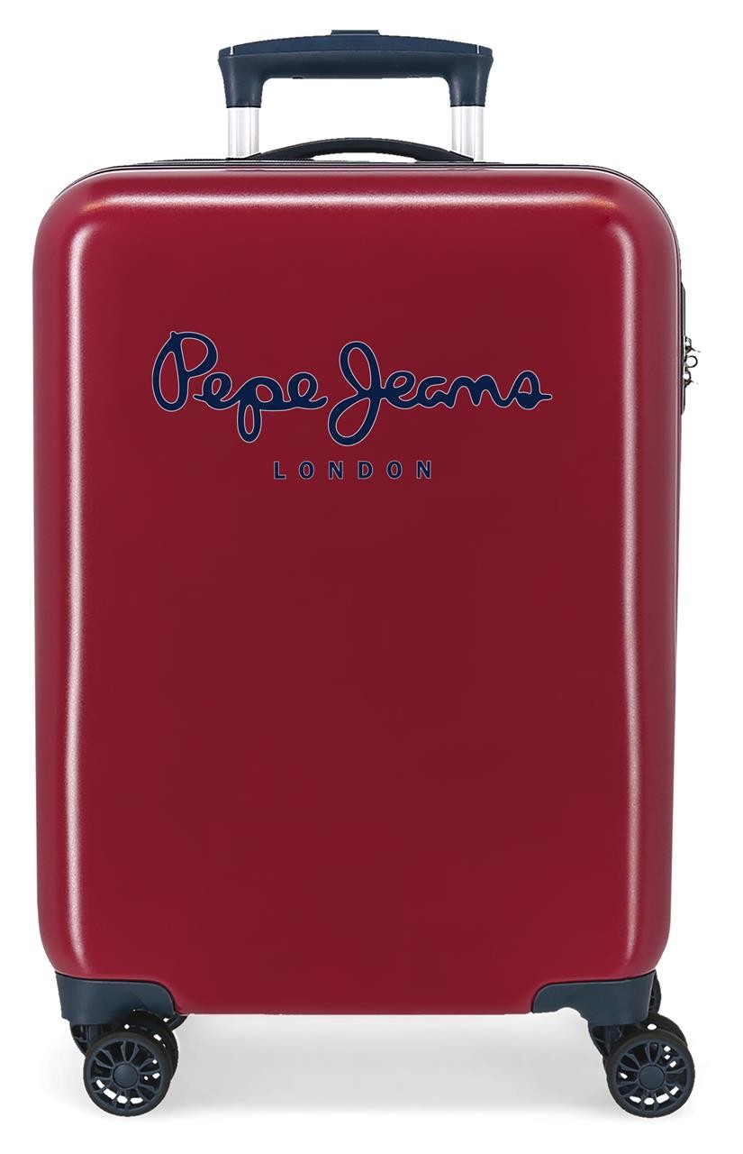 Cabin suitcase 55CM Albert PEPE JEANS GARNET