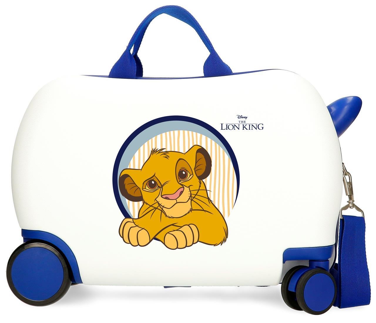 4751021 Maleta INF.ABS 4R.(2 MULTI.) 45CM.HAKUNA MATATA Blan