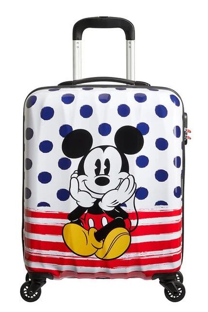 Kabinenkoffer 55CM MICKEY BLUE DOTS DISNEY LEGENDS VON AMERICAN TOURISTER