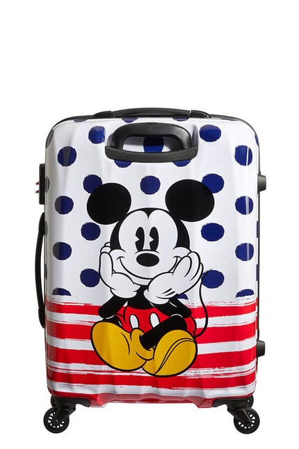 Średnia walizka 65CM MICKEY BLUE DOTS DISNEY LEGENDS Z AMERICAN TOURISTER