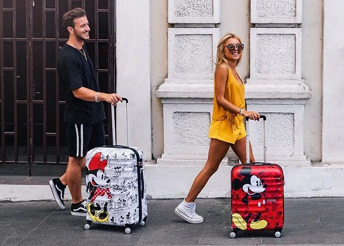 Big suitcase 77CM MICKEY COMICS RED WAVEBREAKER