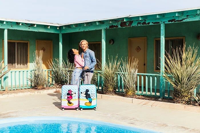 Grande valise Mickey Blue Kiss Wavebreaker