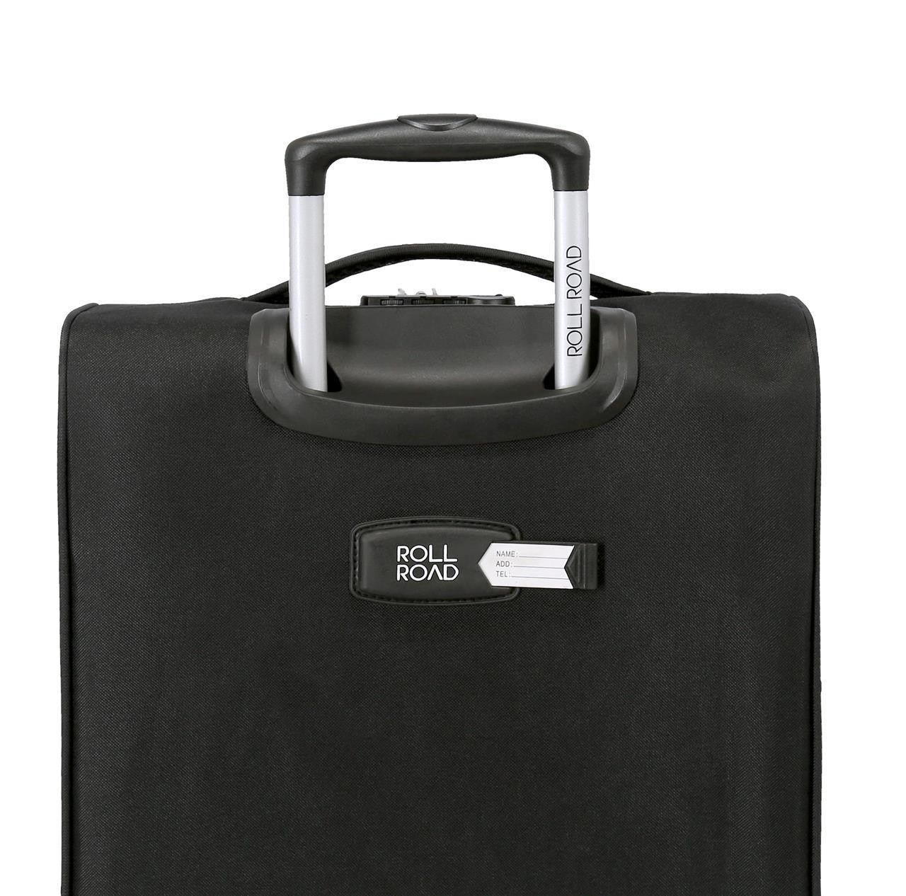 5019321 TROLLEY PES 76CM.4R.ROLL ROAD ROYCE NERO