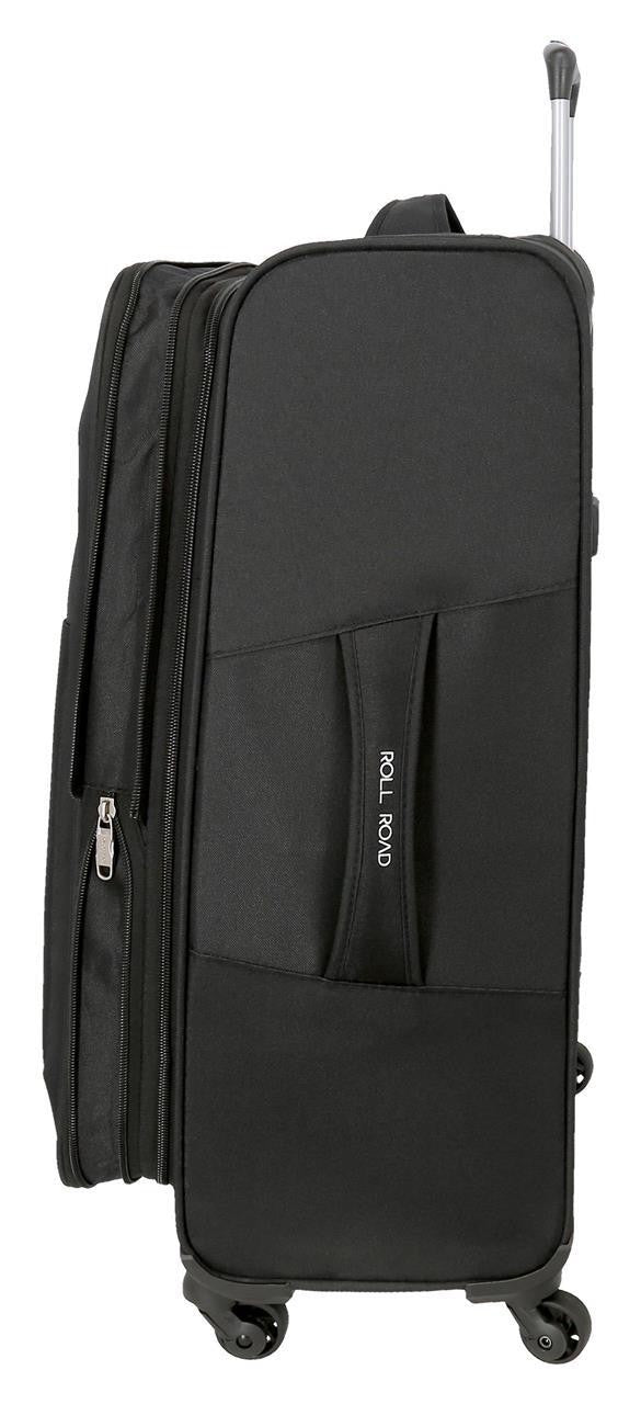 5019321 TROLLEY PES 76CM.4R.ROLL ROAD ROYCE NERO