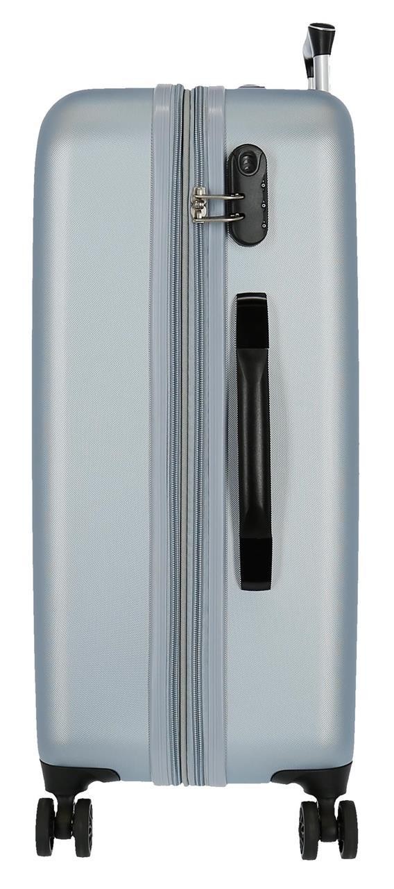 5069323 TROLLEY ABS 78CM.4R.CAMBOYA Light blue