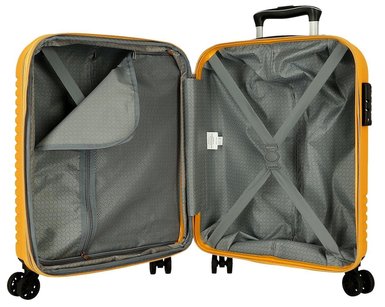 5088628 TROLLEY ABS 55CM.C/EXPAND. 4R. INDIA OCRA