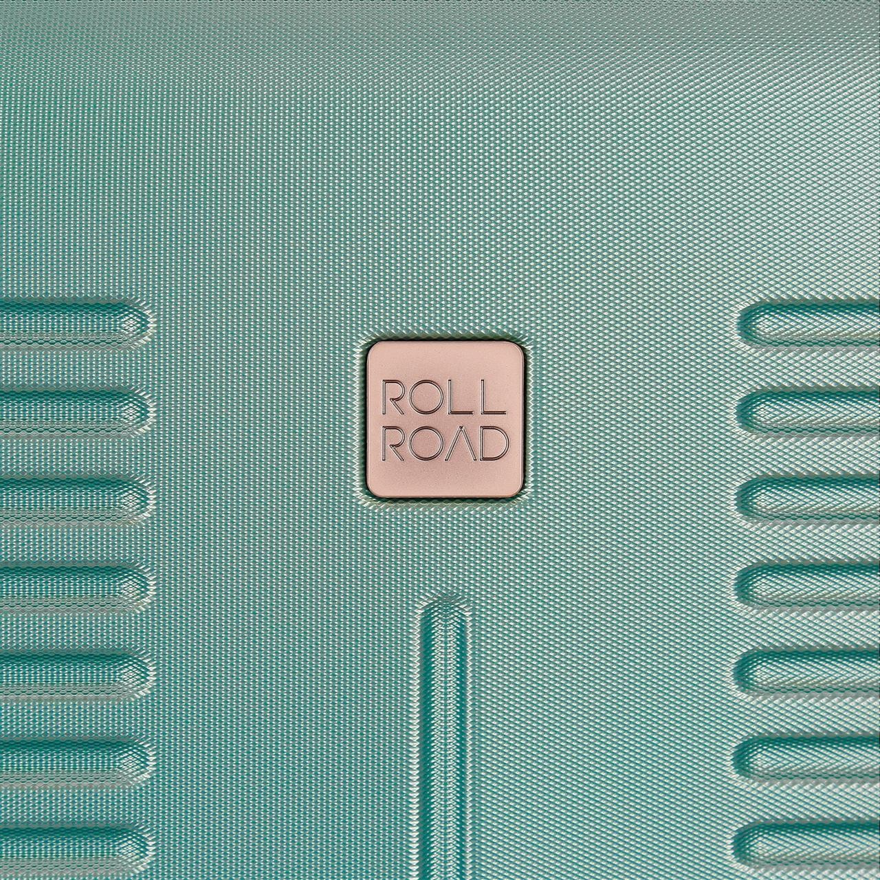 5089125 TROLLEY ABS 55CM.4R. INDIA TURQUOISE