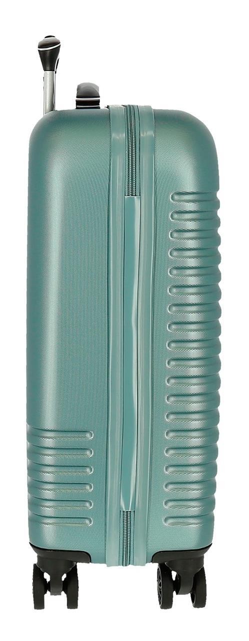 5089125 TROLLEY ABS 55CM.4R. INDIA TURQUOISE