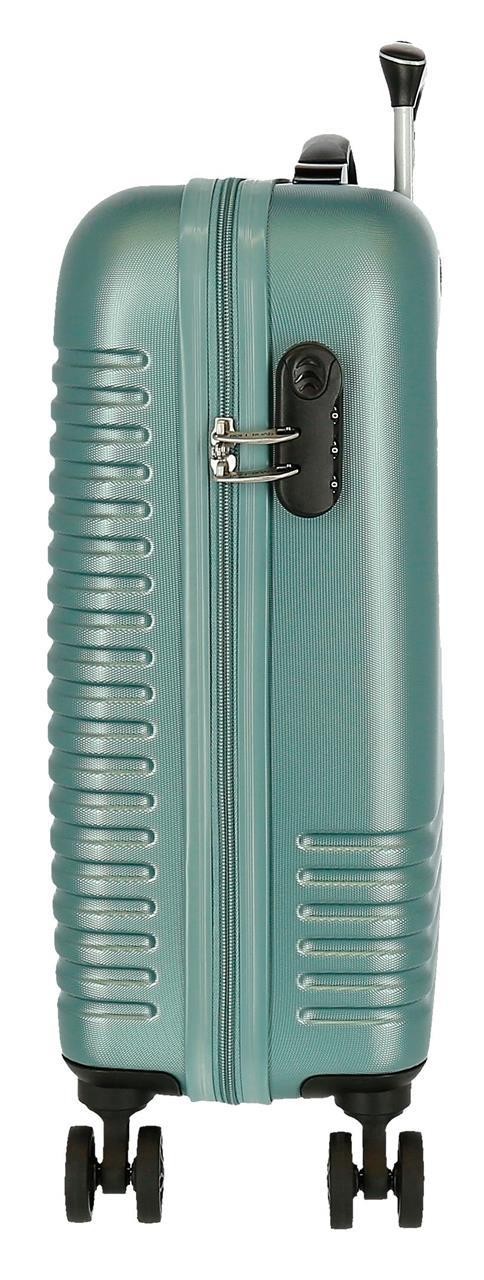 5089125 TROLLEY ABS 55CM.4R. INDIA TURQUOISE