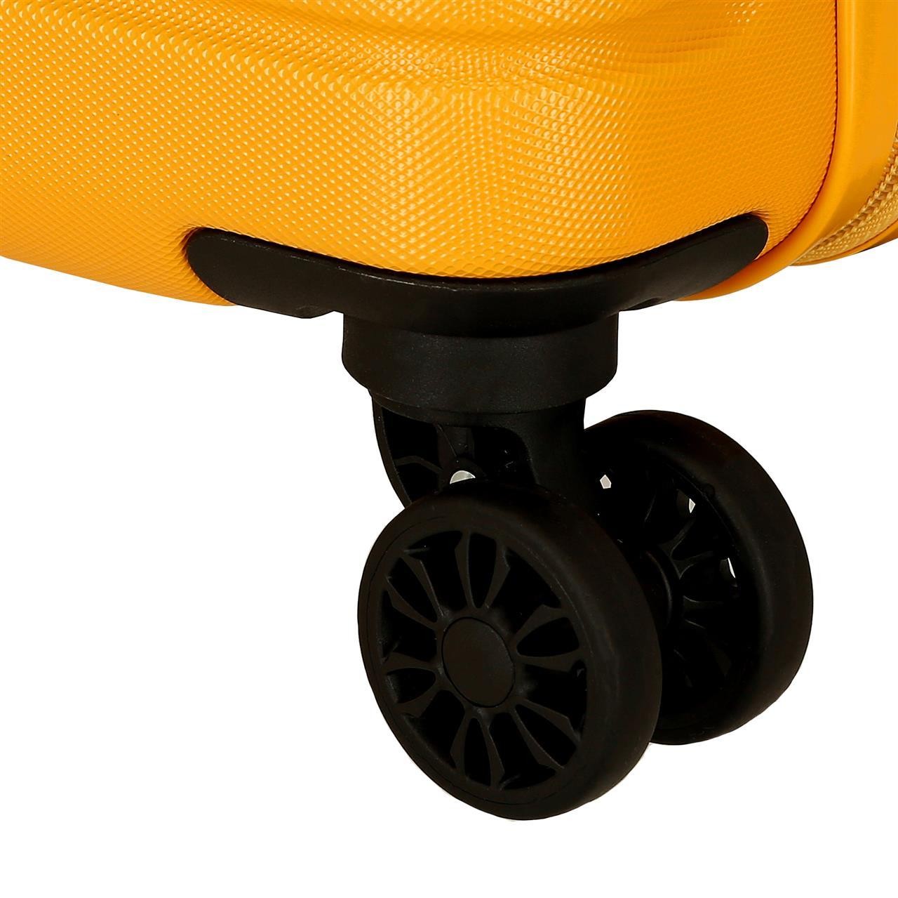 5089128 TROLLEY ABS 55CM.4R.INDIA OCHER