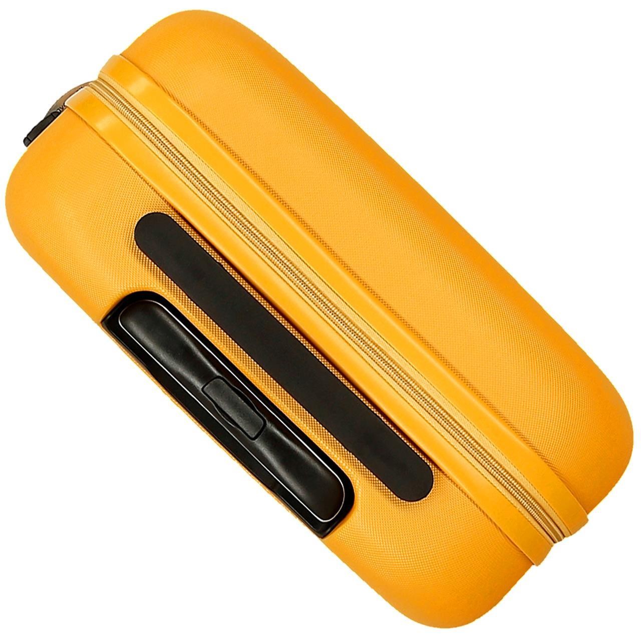 5089128 TROLLEY ABS 55CM.4R.INDIA OCHER