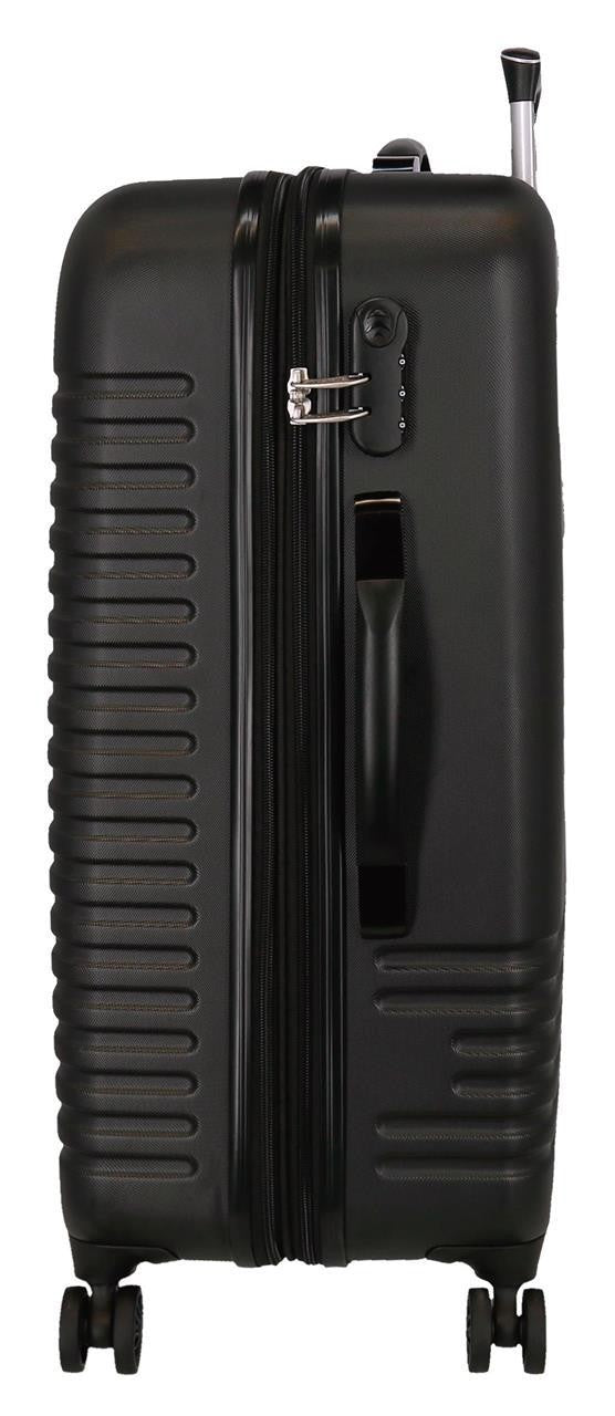 5089221 TROLLEY ABS 70CM.4R.C/ EXP. INDIA SCHWARZ