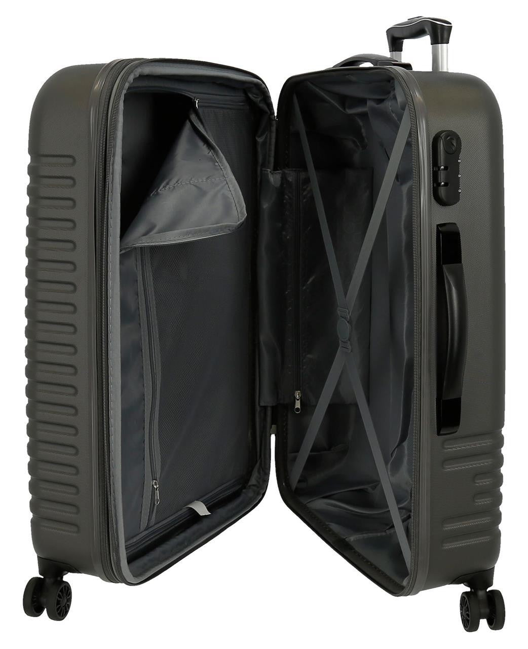 5089222 TROLLEY ABS 70CM.4R.C/ EXP. INDIA ANTHRACITE