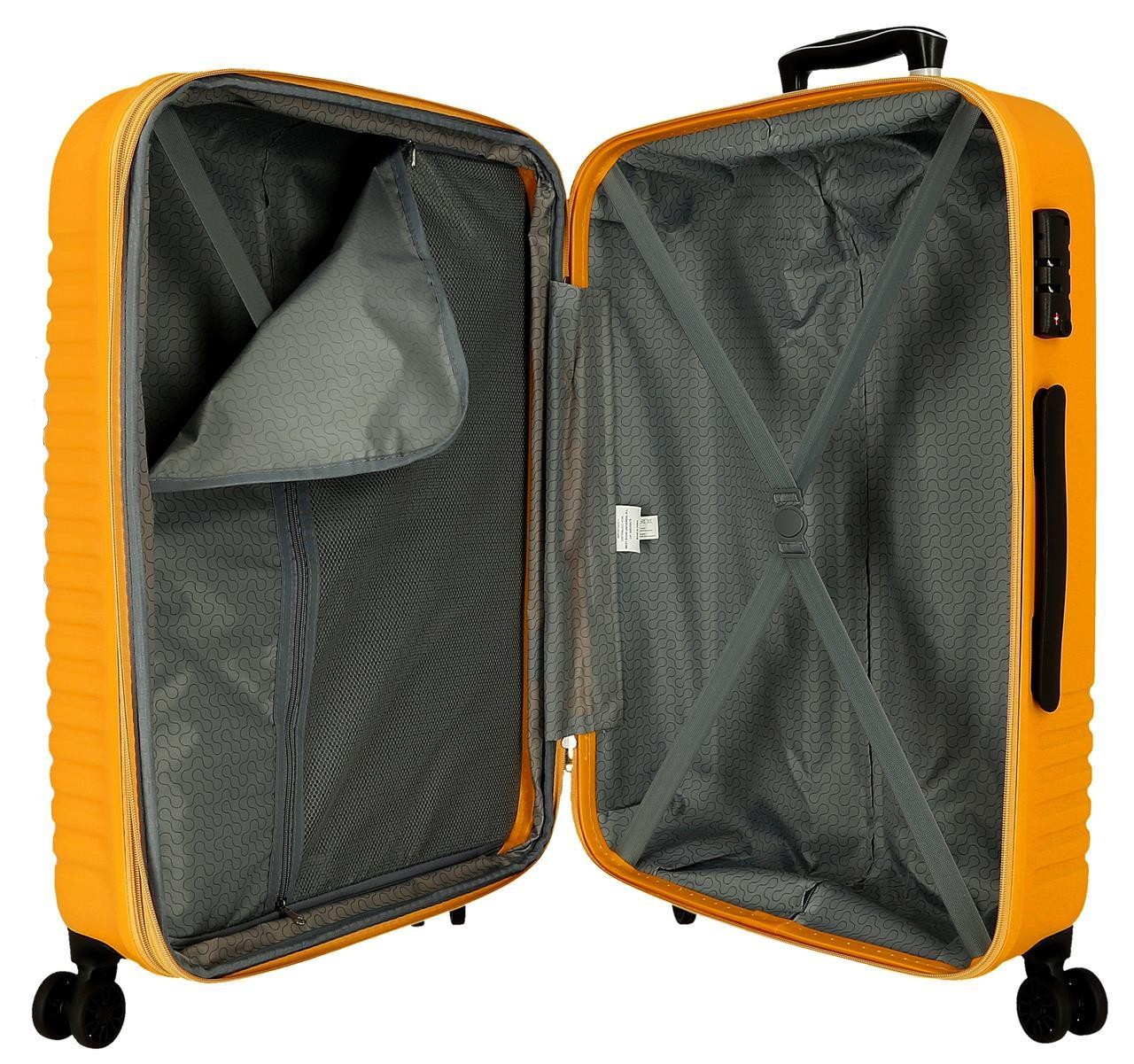 5089228 TROLLEY ABS 70CM.4R.C/ EXP. INDIA OCHER