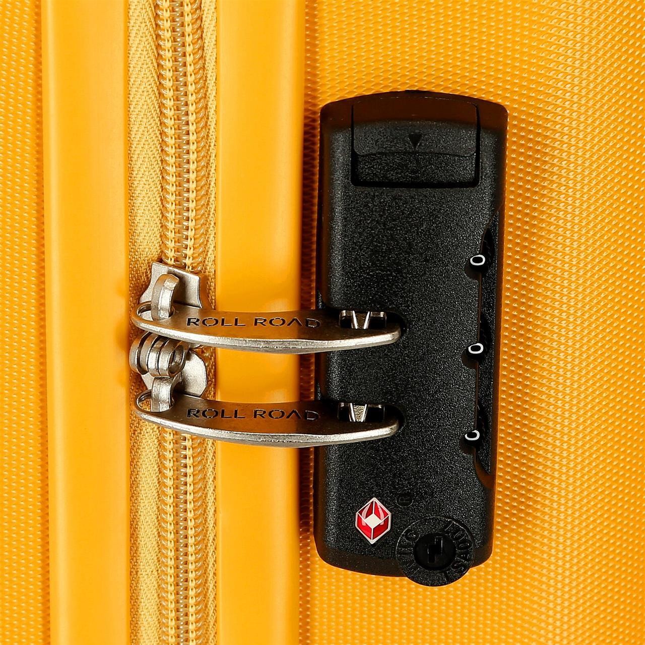 5089228 TROLLEY ABS 70CM.4R.C/ EXP. INDIA OCHER