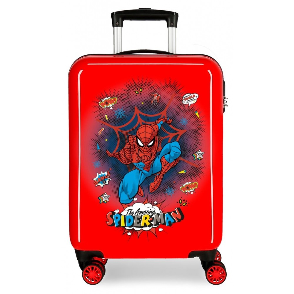 Matkalaukku matkustamoon Spiderman Pop jäykkä 55cm