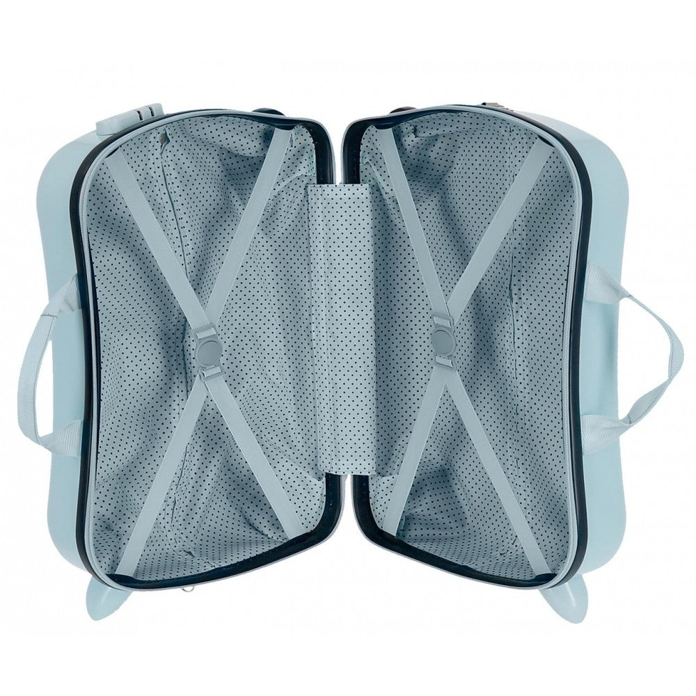 Mala infantil HELLO KITTY YOU ARE CUTE Com 2 rodas multidirecionais